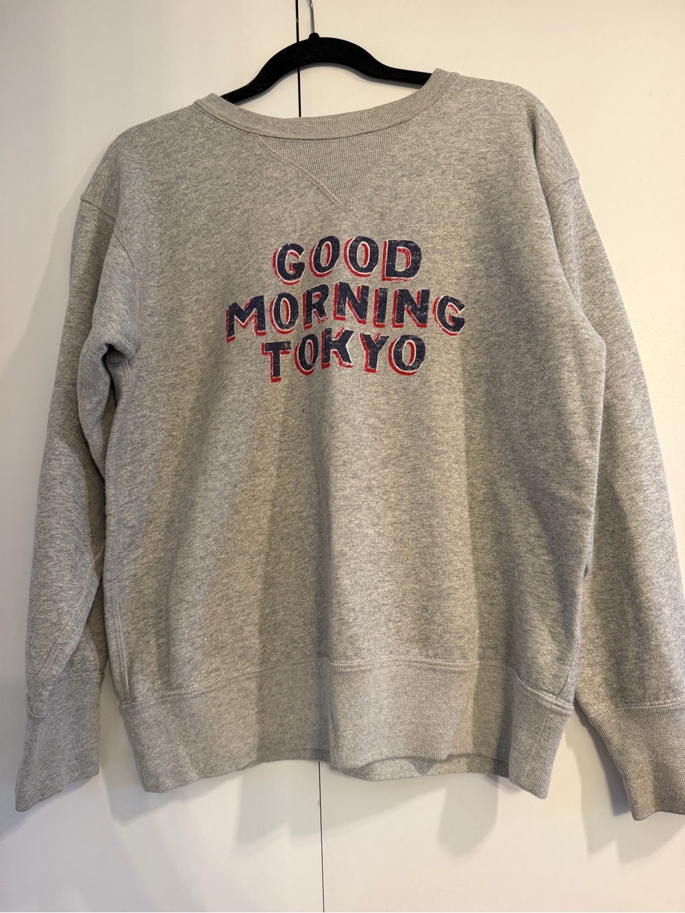 Isabel Marant Good Morning Tokyo Grey Women's Crewneck Sweatshirt